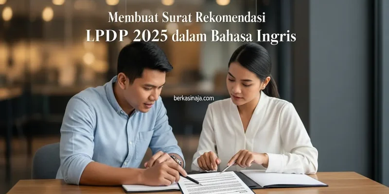 Membuat Surat Rekomendasi LPDP 2025 dalam Bahasa Inggris