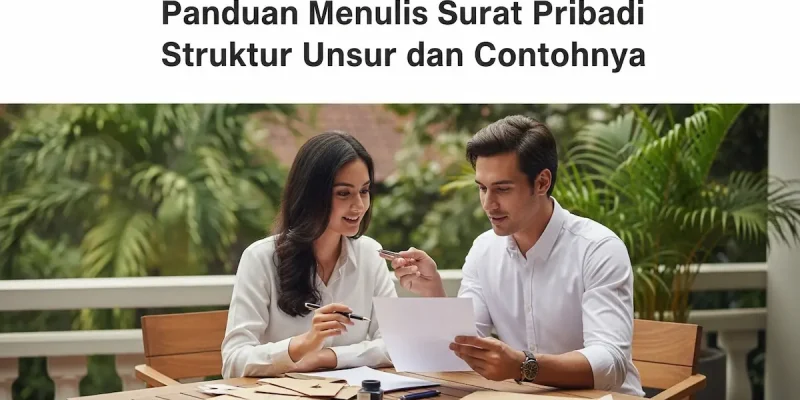 Panduan Menulis Surat Pribadi Struktur Unsur dan Contohnya