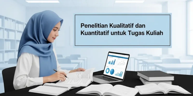 Penelitian Kualitatif dan Kuantitatif untuk Tugas Kuliah