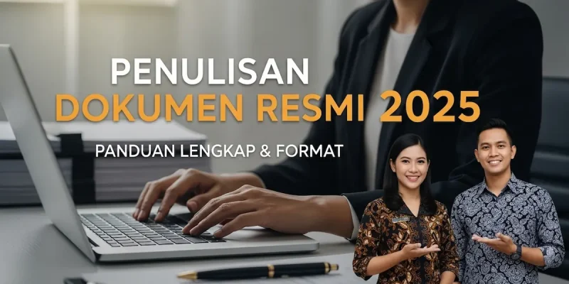 Penulisan Dokumen Resmi 2025 Panduan Lengkap & Format