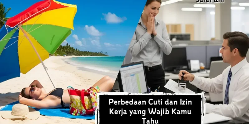 Perbedaan Cuti dan Izin Kerja yang Wajib Kamu Tahu