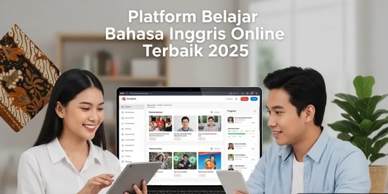 Platform Belajar Bahasa Inggris Online Terbaik 2025
