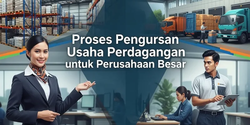 Proses Pengurusan Usaha Perdagangan untuk Perusahaan Besar