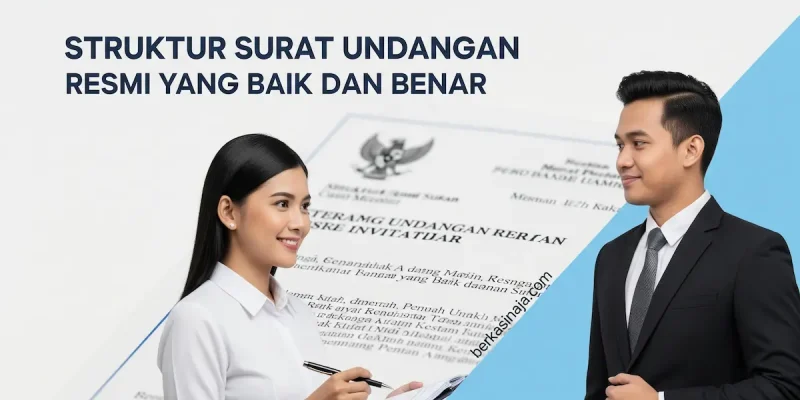 Struktur Surat Undangan Resmi yang Baik dan Benar