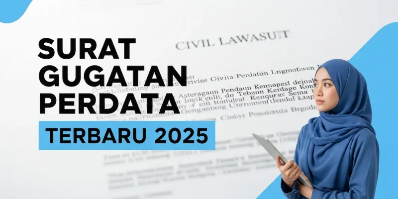 Surat Gugatan Perdata Terbaru 2025 yang Benar