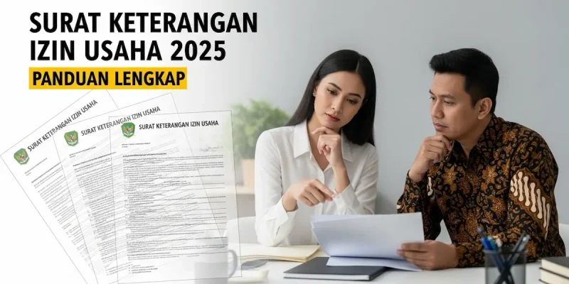 Surat Keterangan Izin Usaha 2025 Panduan Lengkap