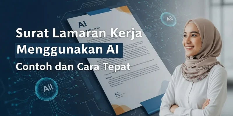 Surat Lamaran Kerja Menggunakan AI Contoh dan Cara Tepat