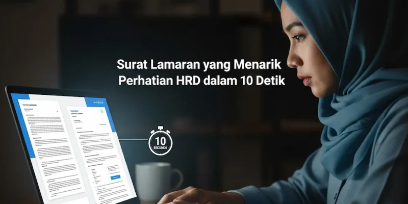 Surat Lamaran yang Menarik Perhatian HRD dalam 10 Detik