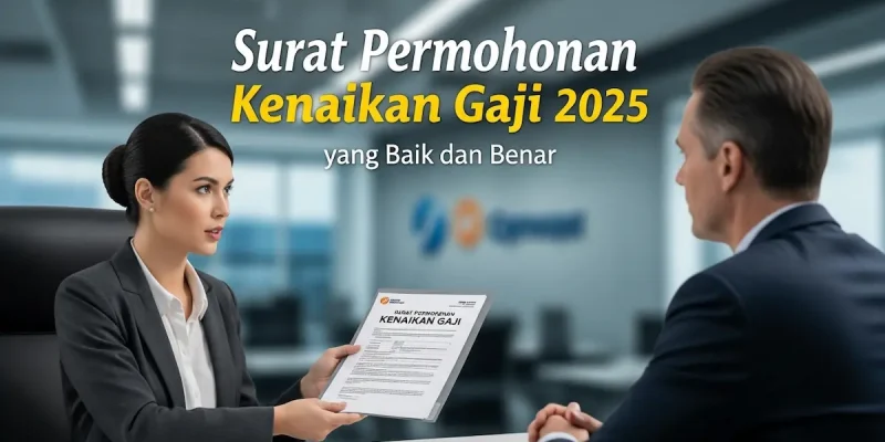 Surat Permohonan Kenaikan Gaji 2025 yang Baik dan Benar