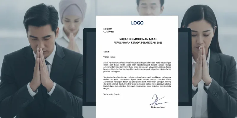 Surat Permohonan Maaf Perusahaan kepada Pelanggan 2025