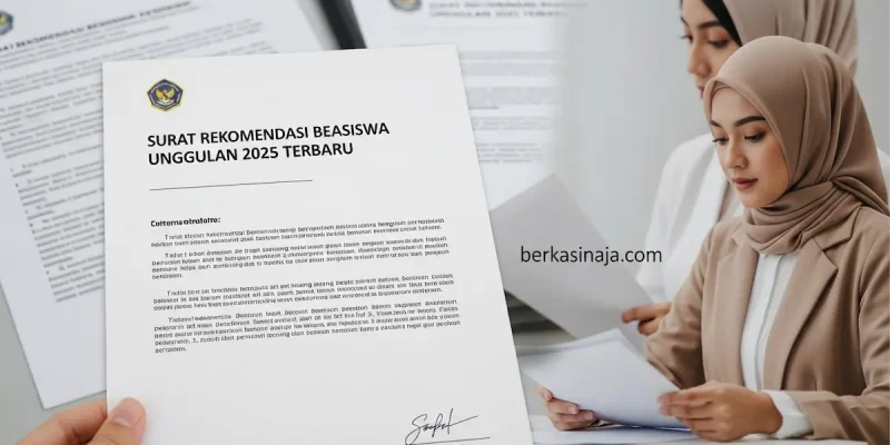 Surat Rekomendasi Beasiswa Unggulan 2025 Terbaru