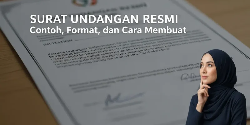 Surat Undangan Resmi Contoh, Format, dan Cara Membuat