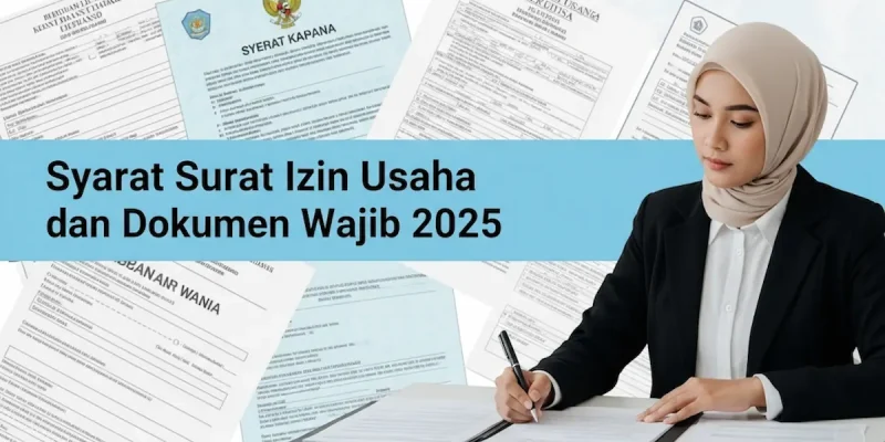 Syarat Surat Izin Usaha dan Dokumen Wajib 2025