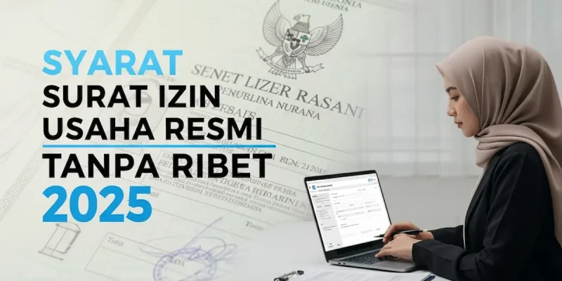 Syarat Surat Izin Usaha Resmi Tanpa Ribet 2025