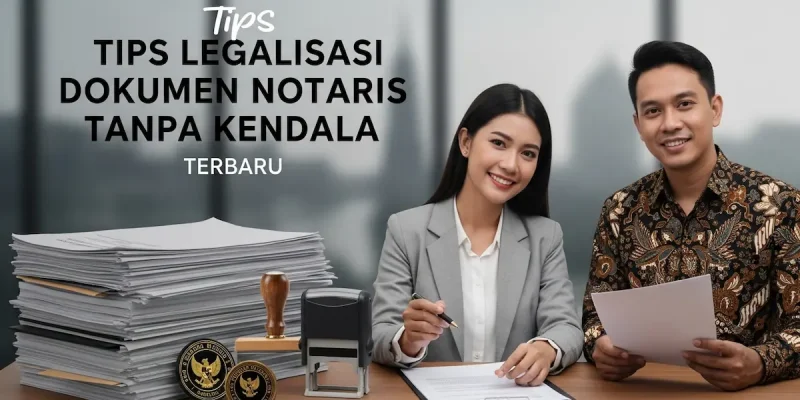 Tips Legalisasi Dokumen Notaris Tanpa Kendala Terbaru