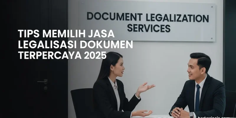 Tips Memilih Jasa Legalisasi Dokumen Terpercaya 2025