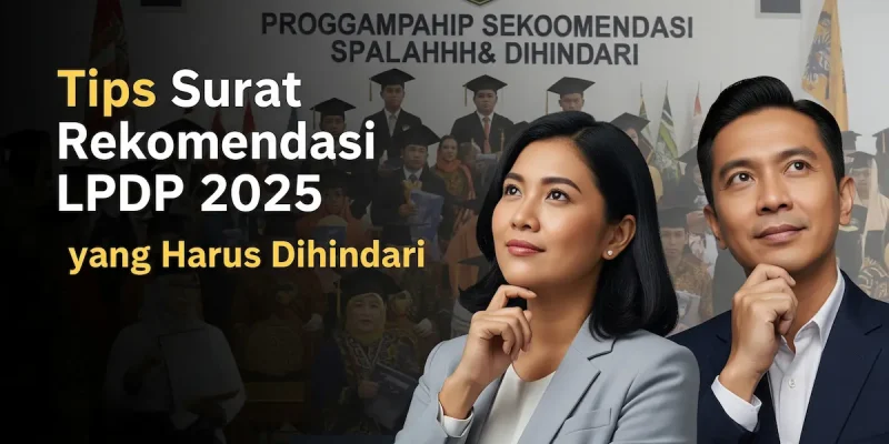 Tips Surat Rekomendasi LPDP 2025 yang Harus Dihindari