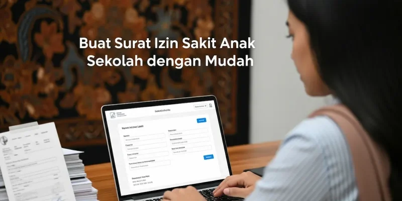 Buat Surat Izin Sakit Anak Sekolah dengan Mudah