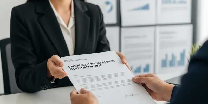 Contoh Surat Kerjasama Bisnis Resmi Terbaru 2025