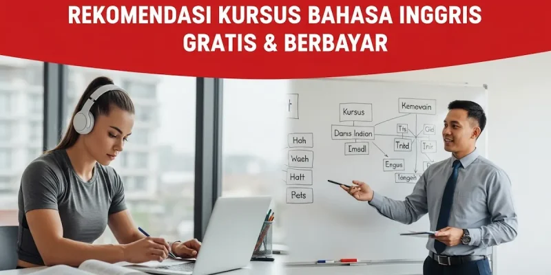 Rekomendasi Kursus Bahasa Inggris Online Gratis & Berbayar