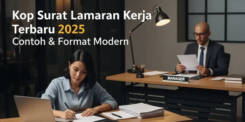 Surat Lamaran Kerja Terbaru 2025: Contoh & Format Modern