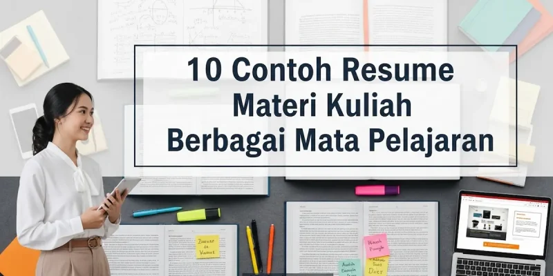 10 contoh resume materi