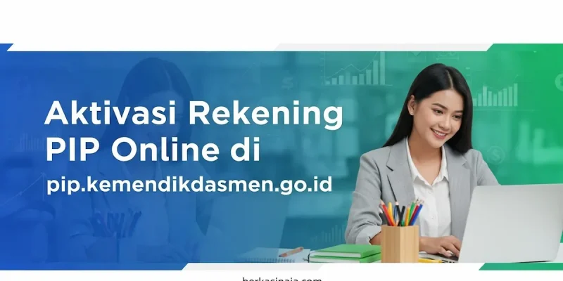 Aktivasi Rekening PIP Online di pip.kemendikdasmen.go.id