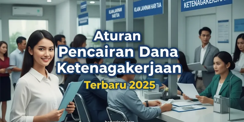 Aturan Pencairan Dana Ketenagakerjaan Terbaru 2025