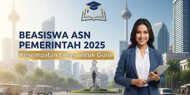 Beasiswa ASN Pemerintah 2025: Kesempatan Emas untuk Guru