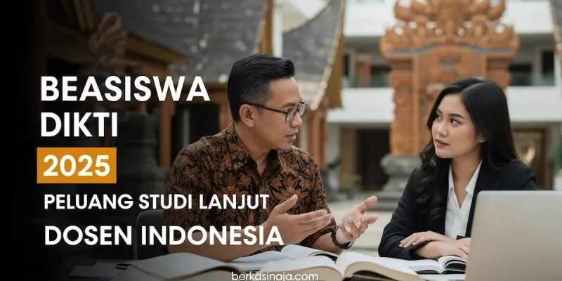 Beasiswa Dikti 2025 Peluang Studi Lanjut Dosen Indonesia