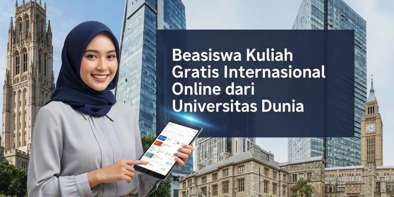 Beasiswa Kuliah Gratis Internasional Online dari Universitas Dunia