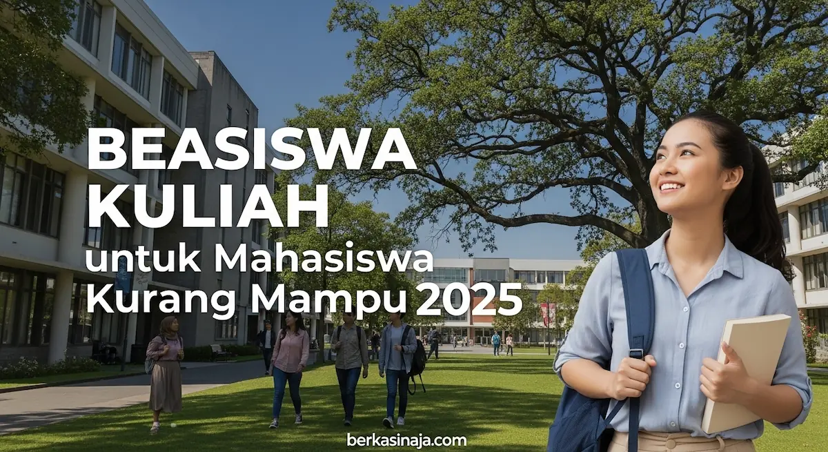 Beasiswa Kuliah untuk Mahasiswa Kurang Mampu 2025