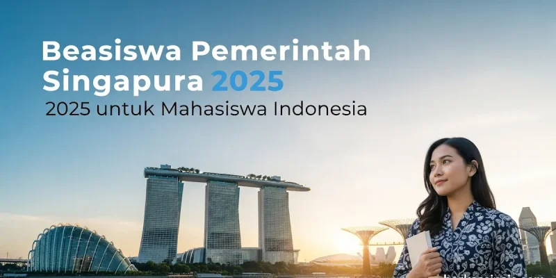 Beasiswa Pemerintah Singapura 2025 untuk Mahasiswa Indonesia