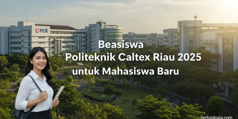 Beasiswa Politeknik Caltex Riau 2025 untuk Mahasiswa Baru
