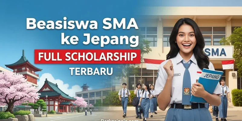 Beasiswa SMA ke Jepang Full Scholarship Terbaru
