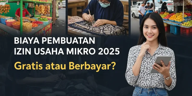 Biaya Pembuatan Izin Usaha Mikro 2025 Gratis atau Berbayar