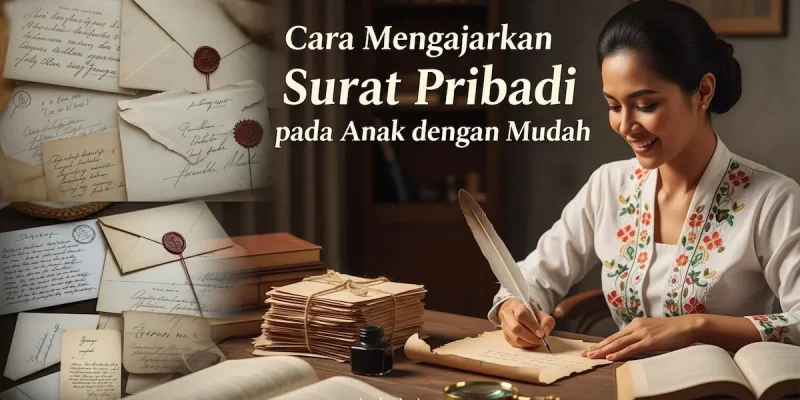 Cara Mengajarkan Surat Pribadi pada Anak dengan Mudah