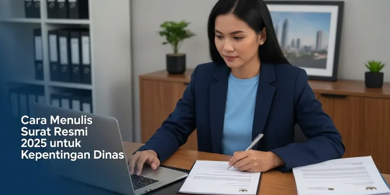 Cara Menulis Surat Resmi 2025 untuk Kepentingan Dinas
