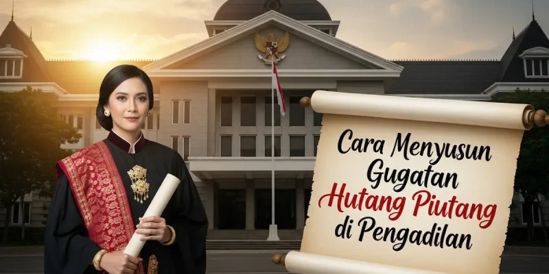 Cara Menyusun Gugatan Hutang Piutang di Pengadilan
