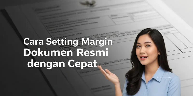 Cara Setting Margin Dokumen Resmi dengan Cepat