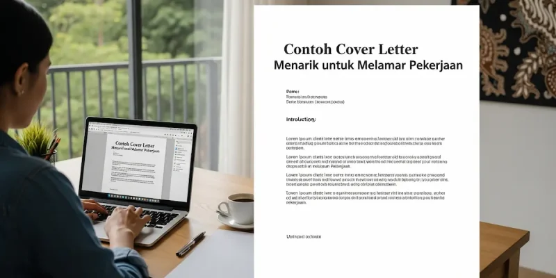 Contoh Cover Letter Menarik untuk Melamar Pekerjaan