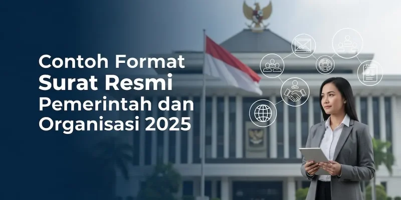 Contoh Format Surat Resmi Pemerintah dan Organisasi 2025
