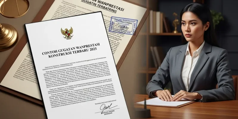 Contoh Gugatan Wanprestasi Konstruksi Terbaru 2025