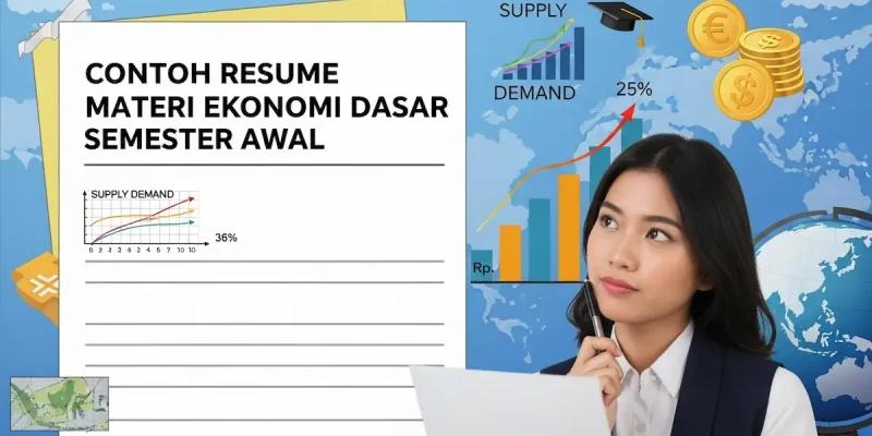 Contoh Resume Materi Ekonomi Dasar Semester Awal