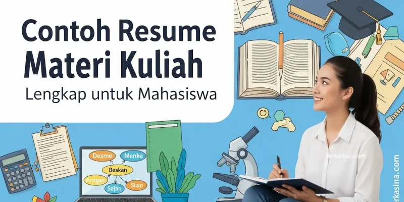 Contoh Resume Materi Kuliah Lengkap untuk Mahasiswa