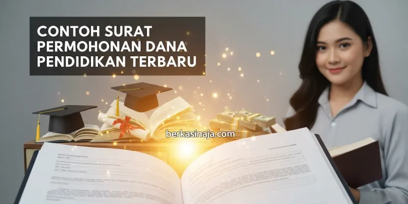 Contoh Surat Permohonan Dana Pendidikan Terbaru