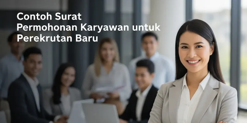 Contoh Surat Permohonan Karyawan untuk Perekrutan Baru