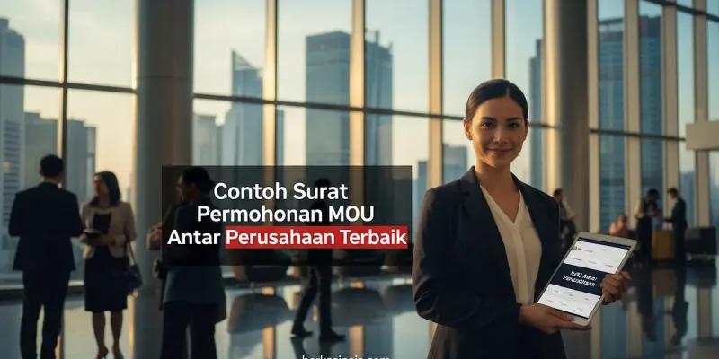 Contoh Surat Permohonan MOU Antar Perusahaan Terbaik