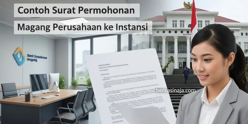 Contoh Surat Permohonan Magang Perusahaan ke Instansi