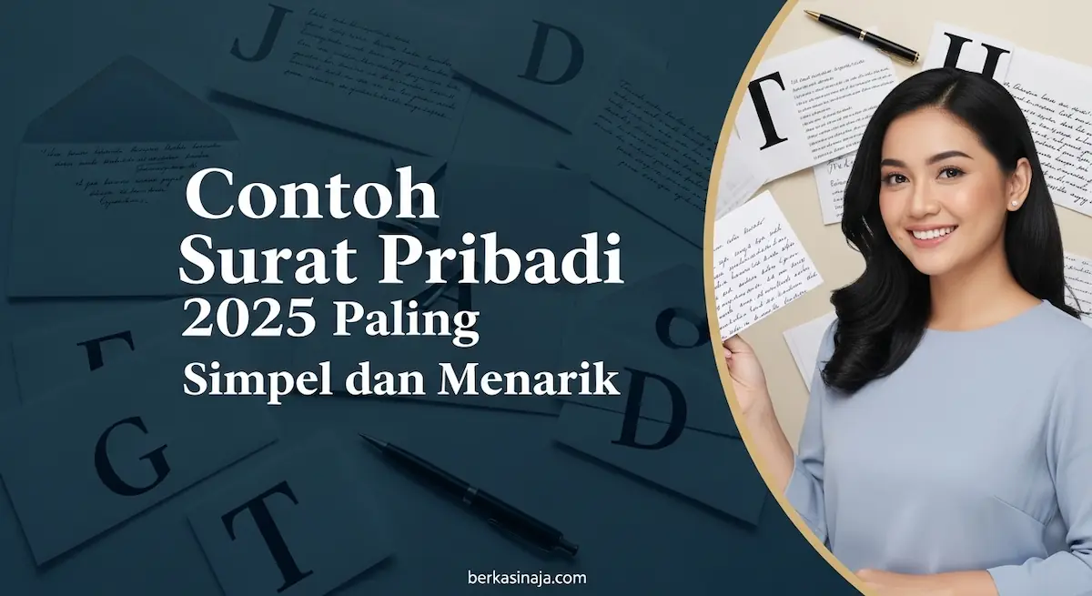 Contoh Surat Pribadi 2025 Paling Simpel dan Menarik